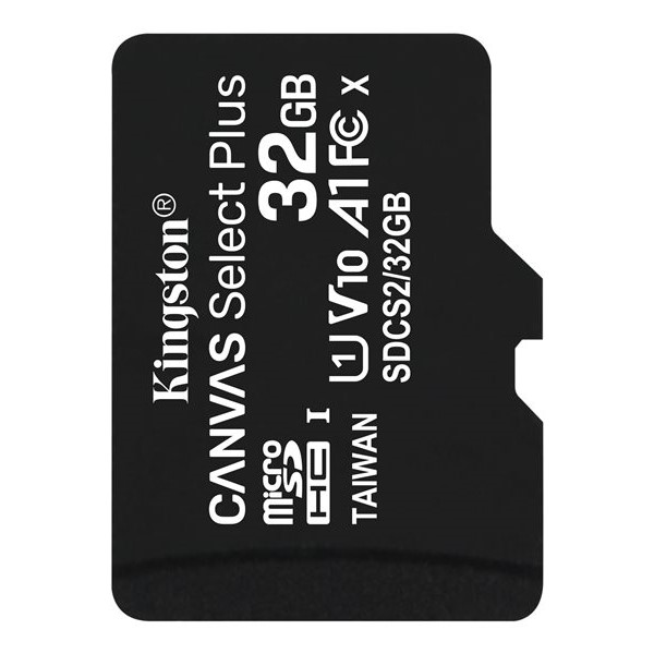 Carte MicroSD Class 10 - 32Go KINGSTON - RBCA-systems