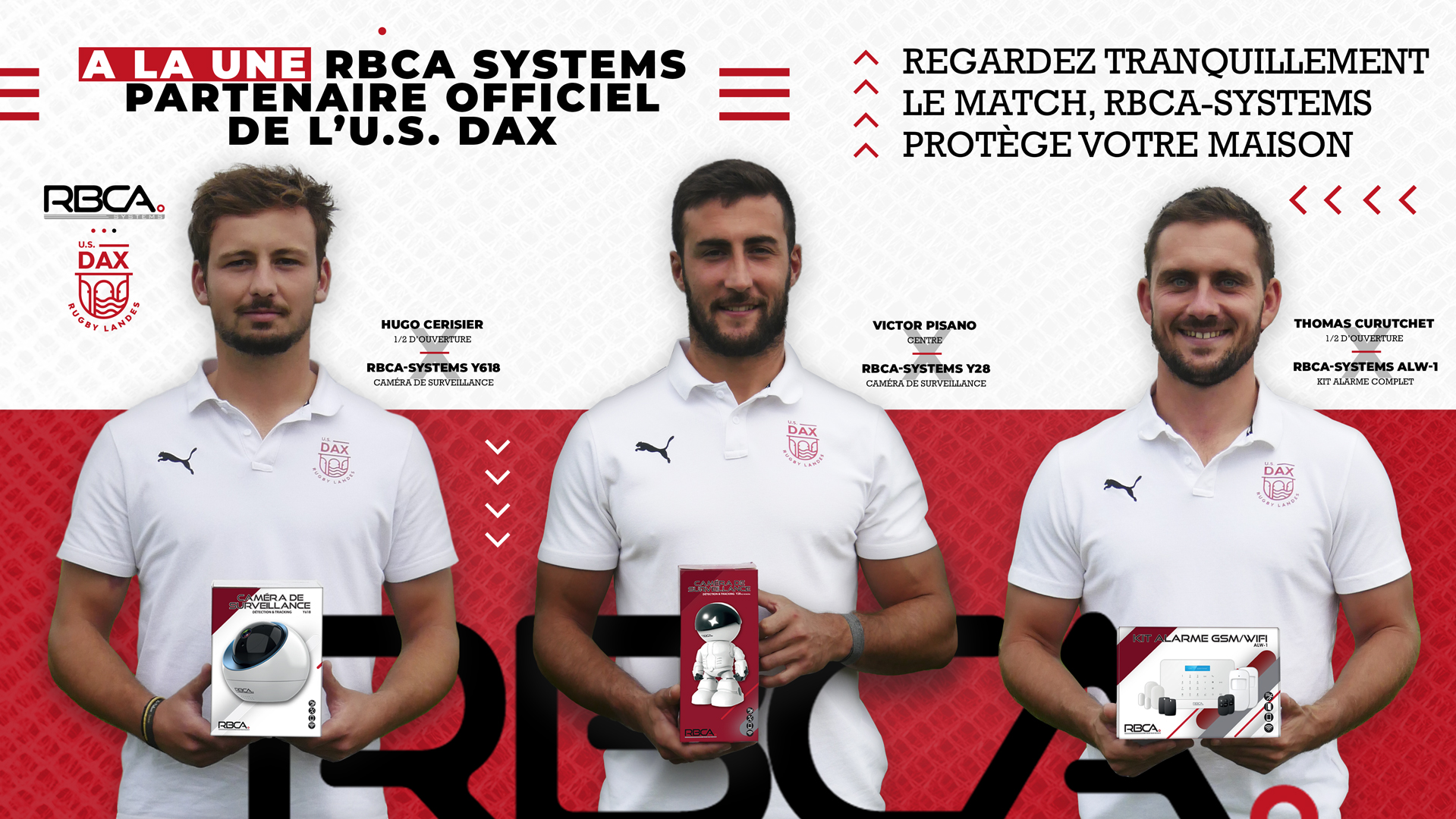 RBCA-systems partenaire officiel de l’US Dax