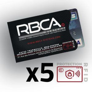 Etui protège carte anti RFID RBCA-Systems - RBCA-systems