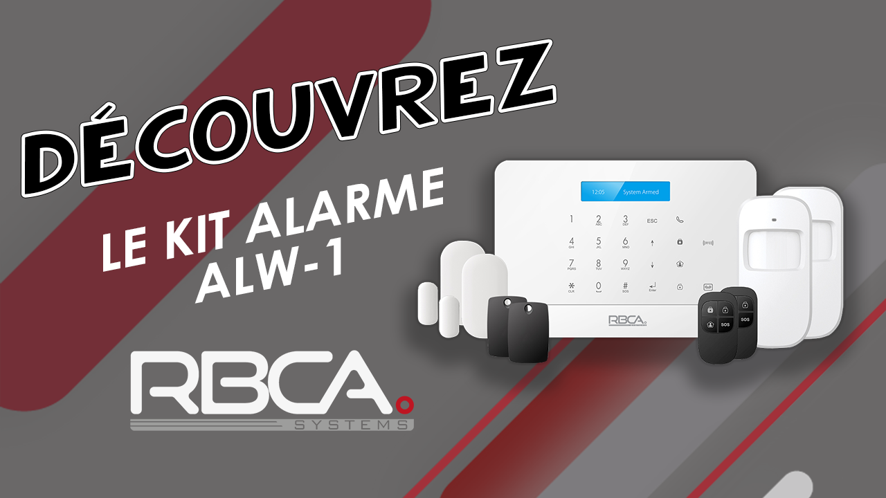 Découvrez le kit alarme RBCA-systems ALW-1