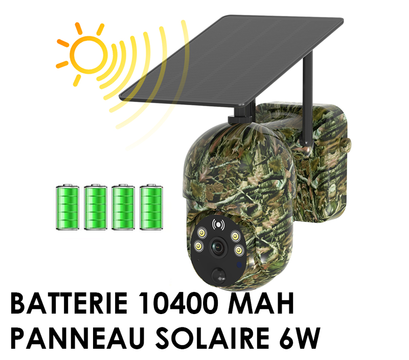 Caméra 4G / Extérieure 4G / Solaire RBCA systems Q22-C4G Camo – Image 6