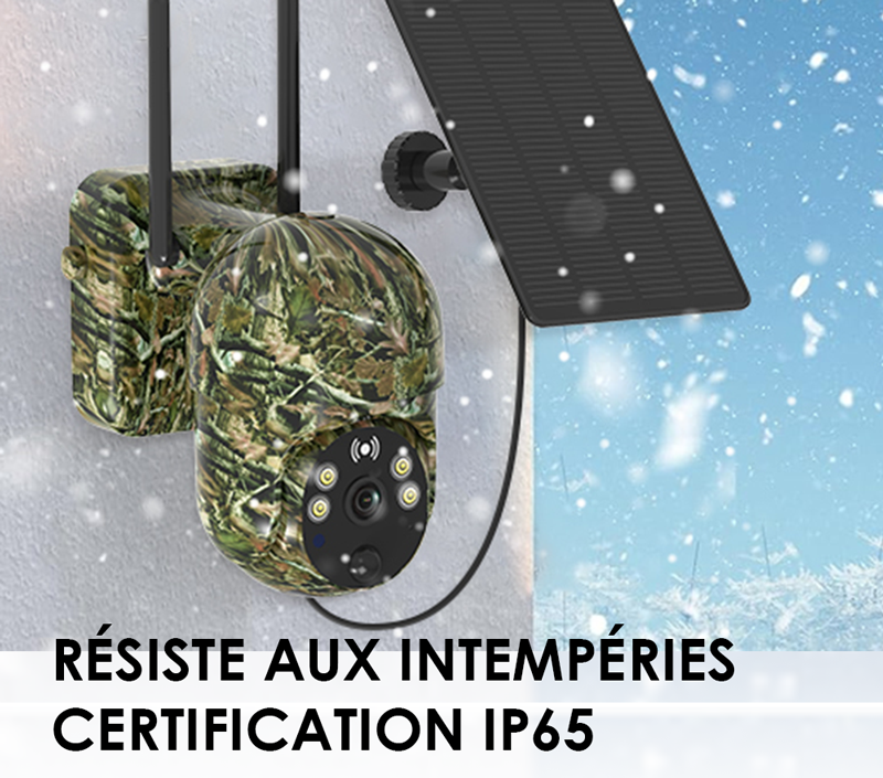Caméra 4G / Extérieure 4G / Solaire RBCA systems Q22-C4G Camo – Image 5